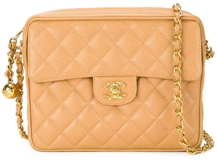 Chanel Vintage Quilted Crossbody Bag, $5,330