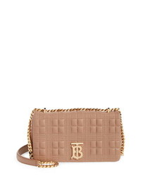 Burberry Small Lola Quilted Check Lambskin Bag