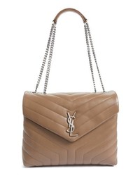 Saint Laurent Medium Loulou Calfskin Leather Shoulder Bag