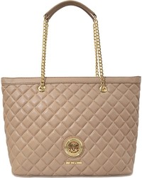 Love Moschino Super Quilted Zipped Tote