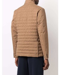 Woolrich Quilted Single Breasted Jacket