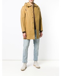 MACKINTOSH Autumn Bonded Cotton Short Hooded Coat Gr , $