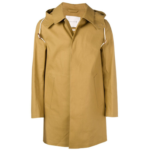 MACKINTOSH Autumn Bonded Cotton Short Hooded Coat Gr 010, $538