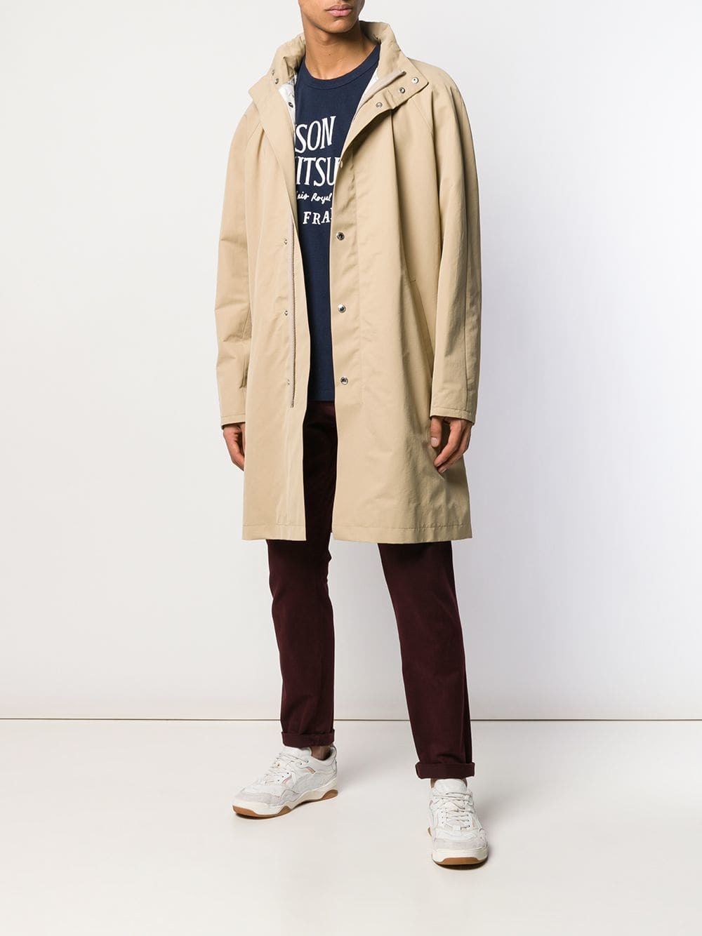 MAISON KITSUNÉ Tancredi Parka, $330 | farfetch.com | Lookastic