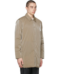 Rains Taupe Drifter Mac Coat