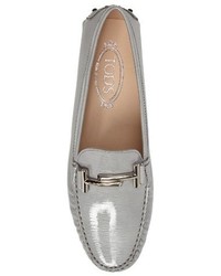 Tod's Gommino Double T Striated Driving Shoe