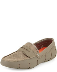 Tan Rubber Loafers