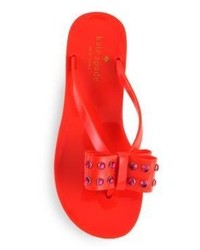 Kate Spade New York France Jelly Flat Sandals