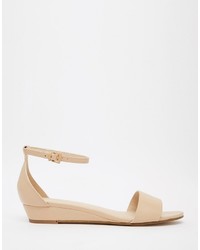 Asos Flare Two Part Sandals