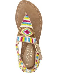 Coconuts by Matisse Gulf Beaded Flat Sandal