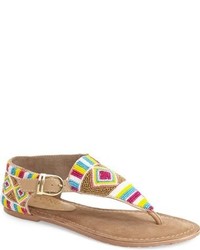 Coconuts by Matisse Gulf Beaded Flat Sandal