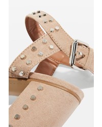 Topshop Morocco Stud Two Part Sandals