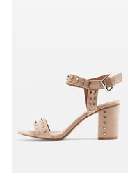 Topshop Morocco Stud Two Part Sandals