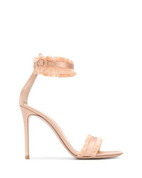 Gianvito Rossi Frayed Detail Sandals