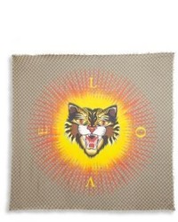 Gucci Angry Cat Scarf