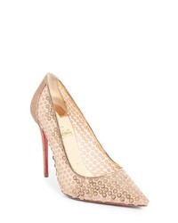 Christian Louboutin Cabaret Sequin Pointy Toe Pump