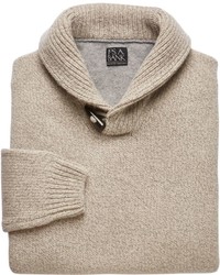 Executive Lambswool Shawl Collar Sweater