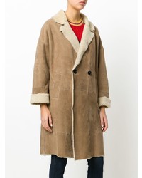 Dusan Double Breasted Shearling Coat