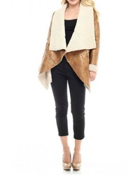 Hot Delicious Faux Shearling Jacket