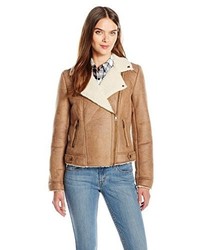 Levi's Faux Shearling Assymetrical Motorcycle Jacket