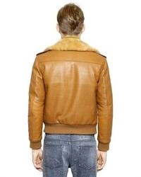 Maison Margiela Shearling Leather Jacket