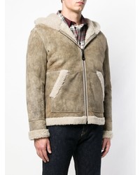 Yves Salomon Army Reversible Merinillo Shearling Jacket