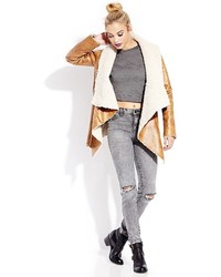 Forever 21 Southbound Faux Shearling Jacket
