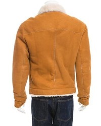 Prada Suede Shearling Jacket