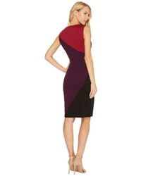 Calvin Klein Color Block Sheath Dress Dress