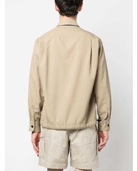 Sacai Button Down Fastening Shirt Jacket