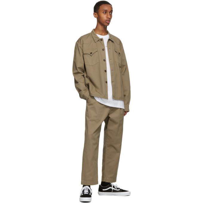 DOUBLE RAINBOUU Khaki Jungle Shirt, $132 | SSENSE | Lookastic