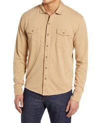 Peter Millar Lava Wash Knit Shirt Jacket