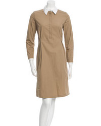 Trademark Long Sleeve Shirt Dress