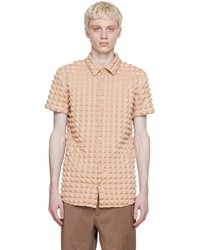Kanghyuk Beige Polyester Shirt