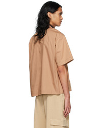 ANDREADĀMO Brown Cotton Shirt
