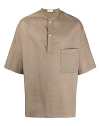Lemaire Button Up Short Sleeved T Shirt