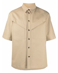Bottega Veneta Classic Collar Cotton Shirt