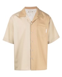 Marni Long Sleeve Bowling Wool Shirt