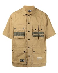 Izzue Short Sleeve Cotton Cargo Shirt