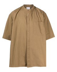 Hed Mayner Short Sleeve Cotton Shirt
