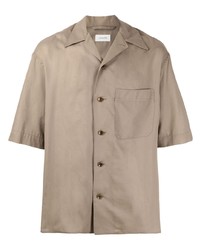 Lemaire Short Sleeved Cotton Shirt