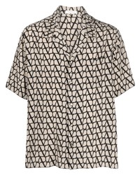Valentino Toile Iconographe Short Sleeve Shirt