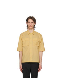 MAISON KITSUNÉ Yellow Pockets Over Shirt