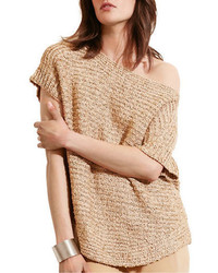 Lauren Ralph Lauren Short Sleeve Boatneck Sweater
