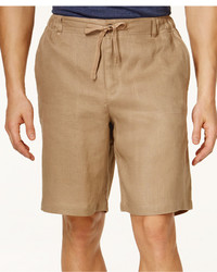 Tasso Elba 100% Linen Drawstring Shorts Only At Macys