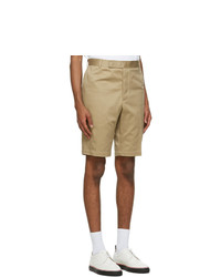 Thom Browne Beige Unconstructed Chino Shorts