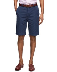 Brooks Brothers Gart Dyed Plain Front 11 Twill Bermuda Shorts