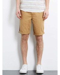 mustard chino shorts