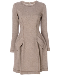 Ermanno Scervino Classic Fitted Flared Dress