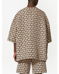 Valentino Toile Iconographe Silk Shirt